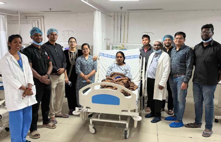 गंभीर हालत में लाई गई गर्भवती महिला को मिला नया जीवन, रायगढ़ मेडिकल कॉलेज अस्पताल के डॉक्टरों का सराहनीय प्रयास