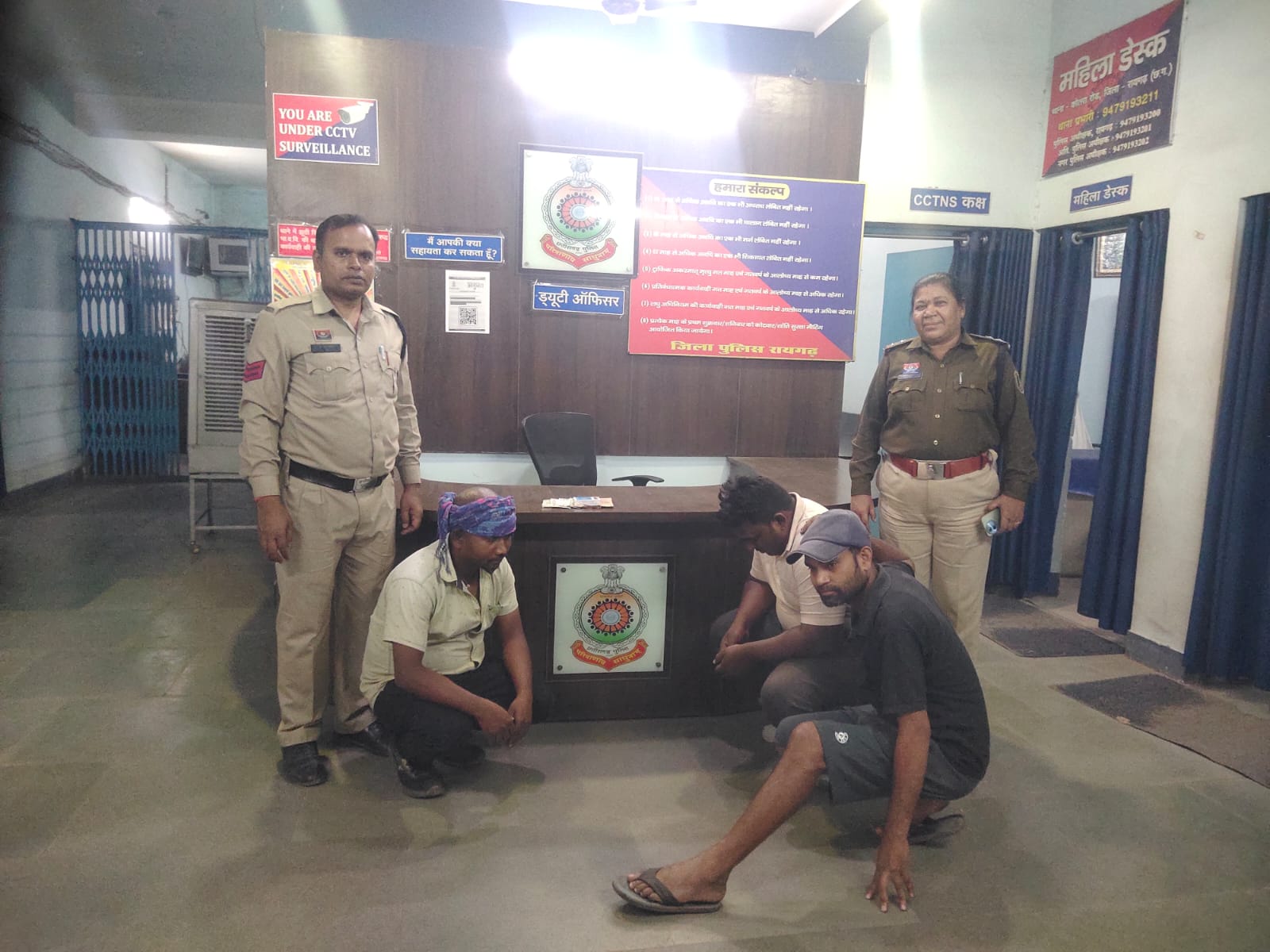 “ऑपरेशन अंकुश” के तहत जुआ रेड की कार्रवाई, कृष्णापुर डैम के पास जुआ खेलते तीन जुआरी गिरफ्तार , जुआ फड़ से नगदी 5,600 रुपये और ताश की गड्डी जब्त