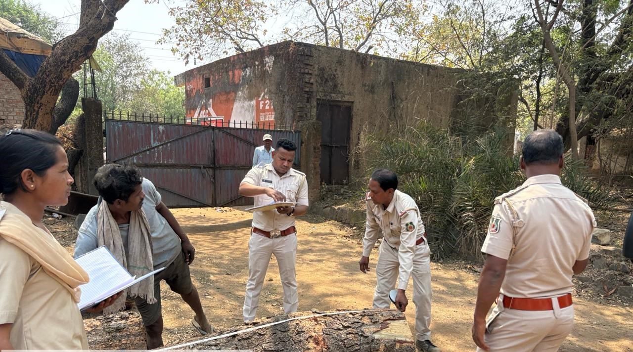 वन विभाग की बड़ी कार्रवाई, कुसमुरा के उमाशंकर सॉ मिल को किया गया सील