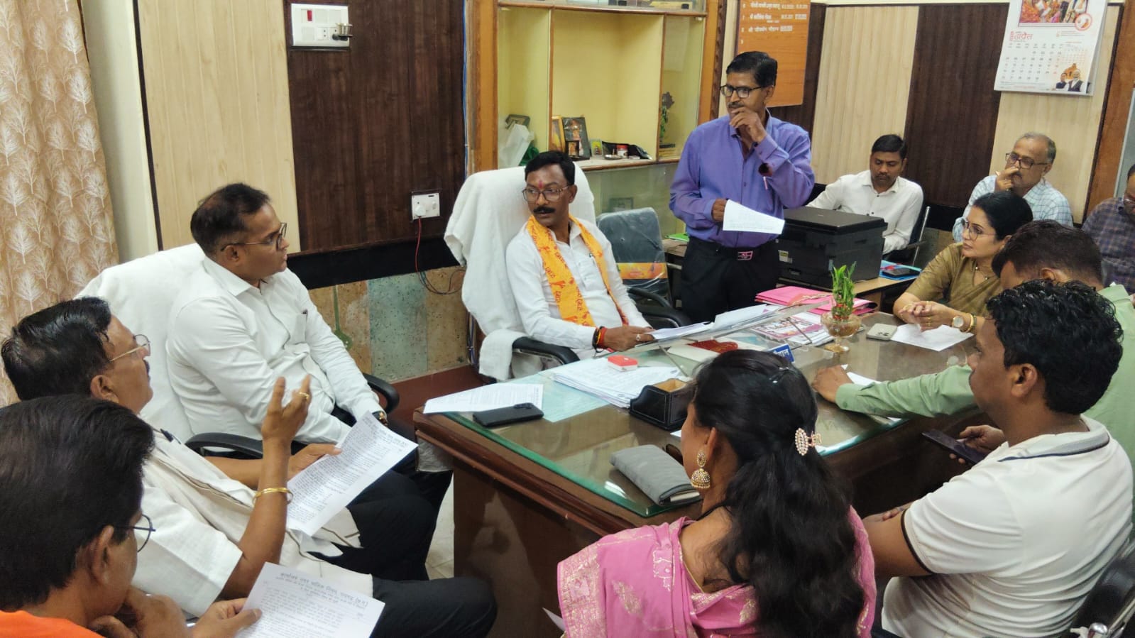 शहर के चारों कोनों में टैंकर व फायर ब्रिगेड हेतु वाटर नोजल की व्यवस्था, एमआईसी की बैठक में लिया गया निर्णय