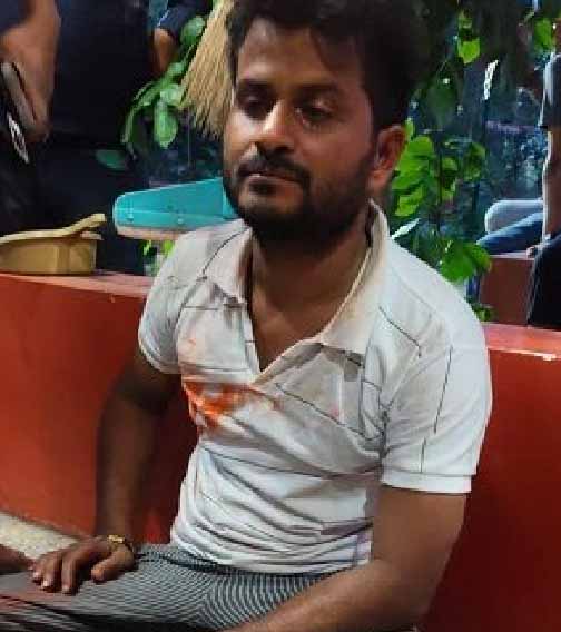 भगवान से नाराज युवक ने हनुमान प्रतिमा को पहुंचाया नुकसान, आस्था पर चोट से भड़के लोग, पुलिस ने लिया हिरासत में