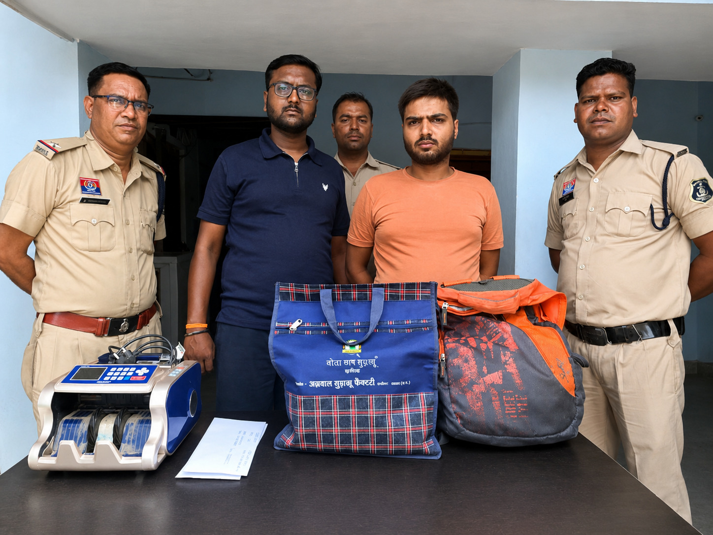 ऑपरेशन अंकुश के तहत ऑनलाइन क्रिकेट सट्टा सिंडिकेट पर रायगढ़ पुलिस की एक और बड़ी कार्रवाई, साइबर थाना एवं खरसिया चौकी की संयुक्त रेड में खरसिया में सटोरियों से 31.99 लाख रुपये नगद, दो मोबाइल, नोट गिनने की मशीन जब्त