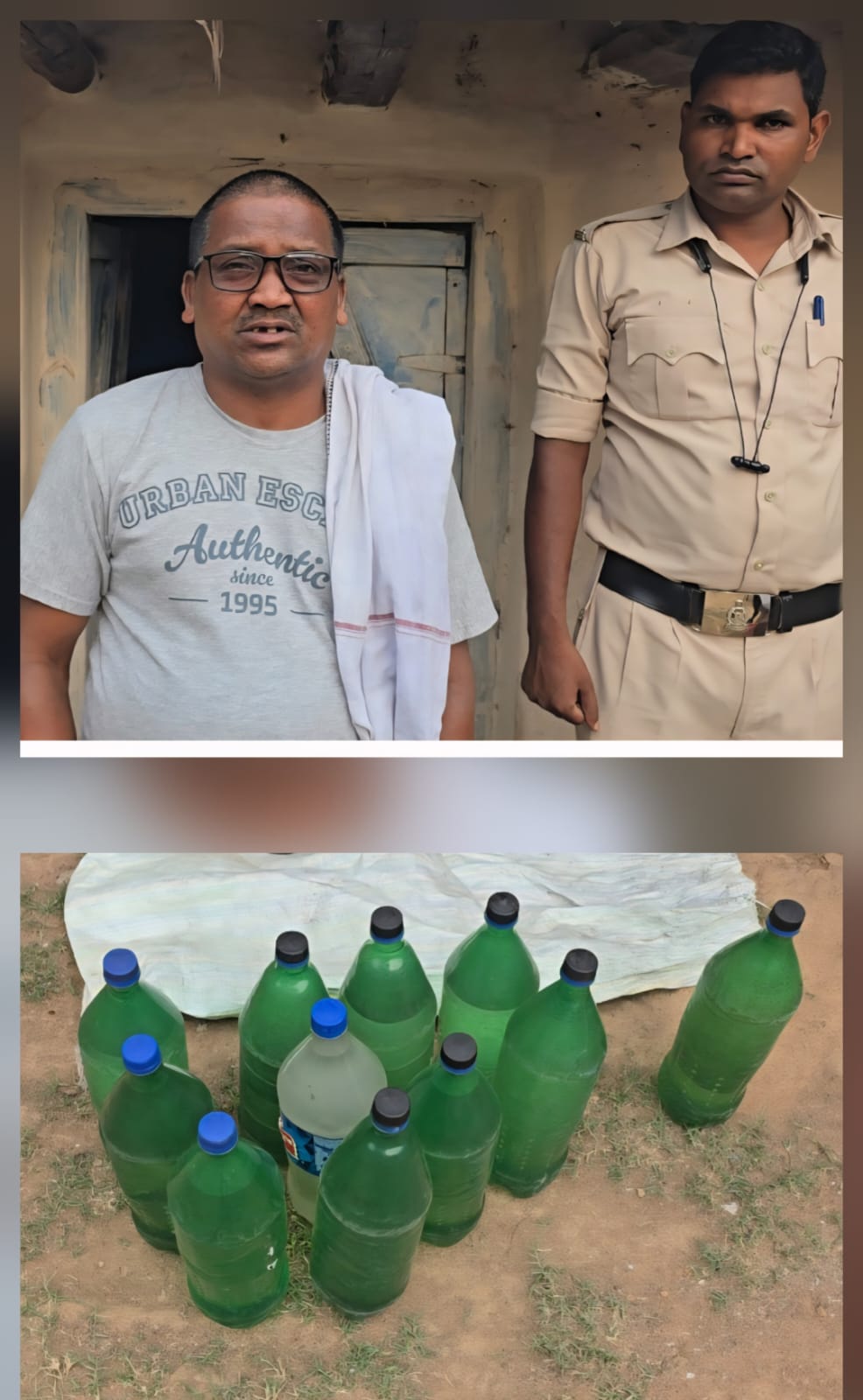 संभागीय आबकारी उड़नदस्ता संभाग सरगुजा की महुआ शराब पर कार्रवाई, 21 लीटर महुआ शराब एवं 250 कि.ग्रा. महुआ लाहन जब्त एक आरोपी जेल दाखिल