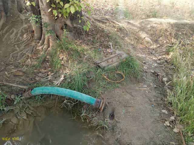 किसान का मोटर पंप चोरी, सिंचाई के लिए लगाया था खेत में, रात करीब 1 बजे वारदात, कृषि विभाग से अनुदान में मिला था पंप; किसान ने थाने में की शिकायत