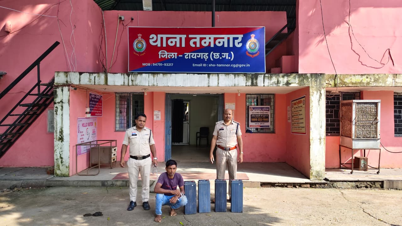 पुलिस ने 24 घंटे में सुलझाई मोबाइल टावर बैटरी चोरी की वारदात, 6 नग एक्साइड बैटरी बरामद, एक आरोपी गिरफ्तार कर भेजा गया रिमांड पर